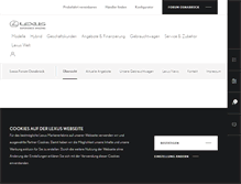 Tablet Screenshot of lexusforum-osnabrueck.de